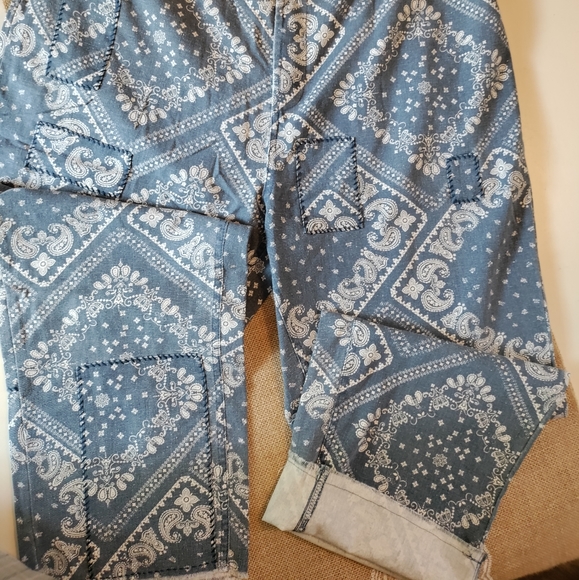 Cottagecore Traveler Pants - Sky Bandana - Picture 2 of 6